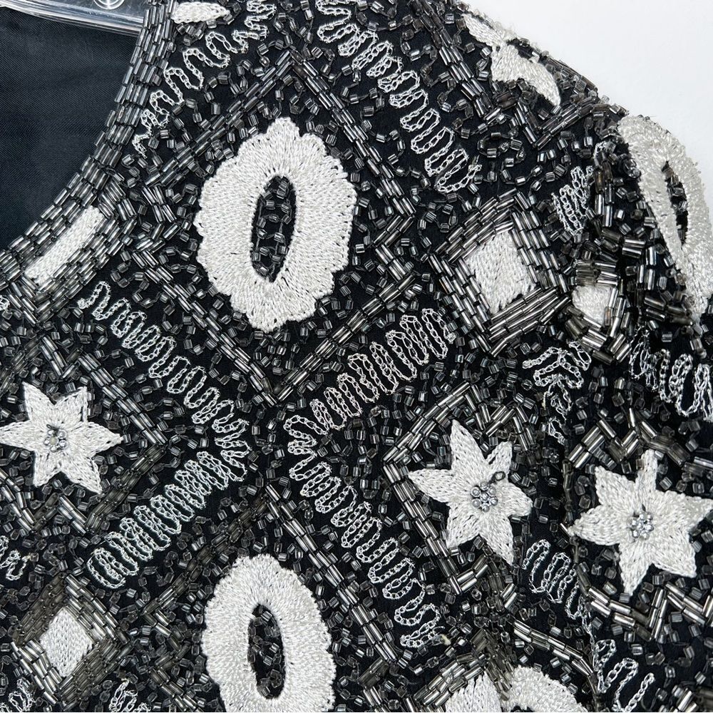 ADRIANNA PAPELL Evening Beaded Jacket - Picture 5 of 6
